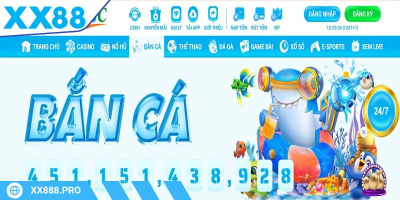 Bắn cá XX88