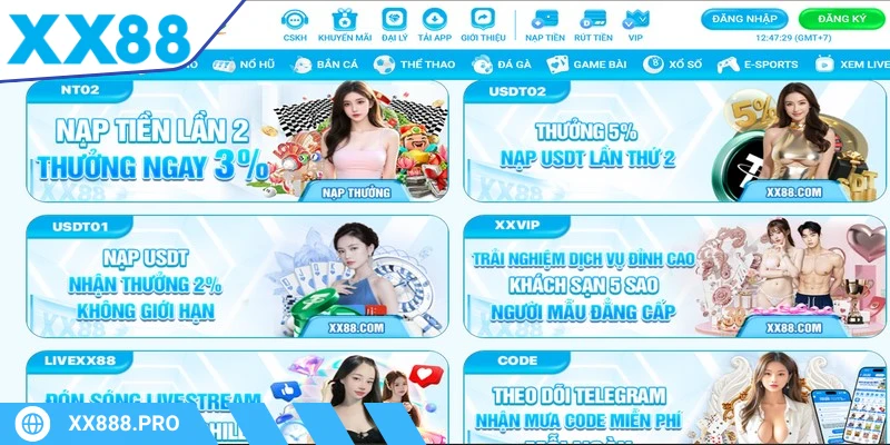 khuyến mãi XX88